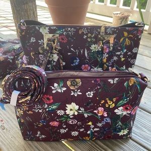 floral purse